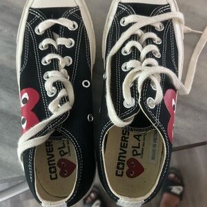 Converse Black and White Chuck Taylor Sneakers